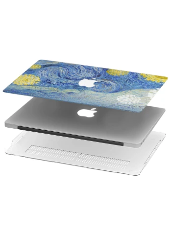Чехол пластиковый для Apple MacBook Pro 15 A1707 / A1990 Ван Гог Звездная ночь (Van Gogh) (9649-2362) MobiPrint (218858328)
