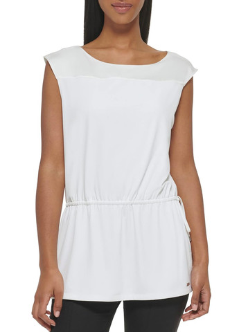 Белая летняя блуза Calvin Klein