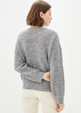 Сірий демісезонний светр пуловер Sewel