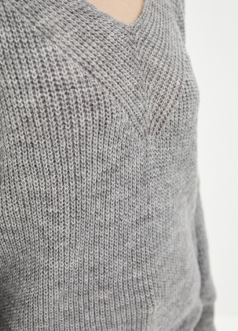Сірий демісезонний светр пуловер Sewel