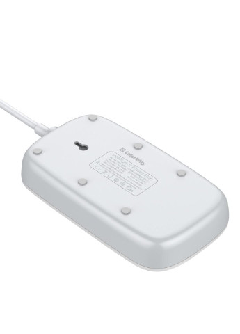 Фільтр живлення 4 розетки/4USB White 1.8м (1QC3.0 + 3 AUTO ID) (CW-CHU44QW) Colorway (251409320)