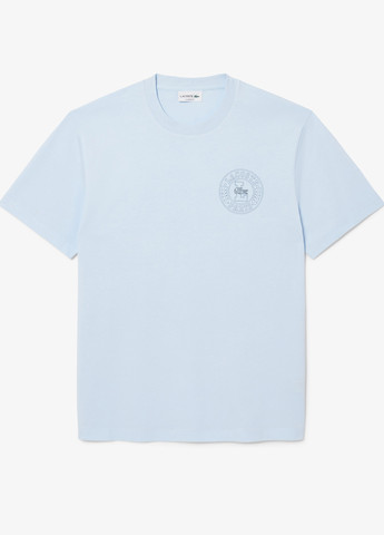 Голубая футболка Lacoste