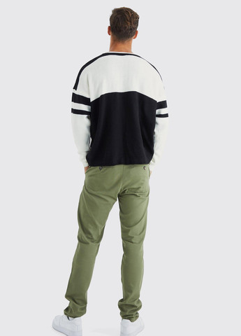 Черно-белый демисезонный джемпер джемпер Boohoo