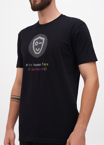 Чорна футболка Next Level