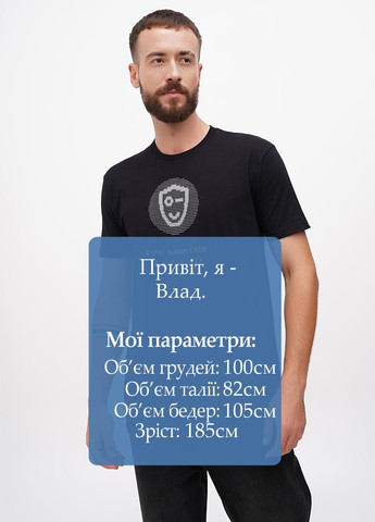 Чорна футболка Next Level