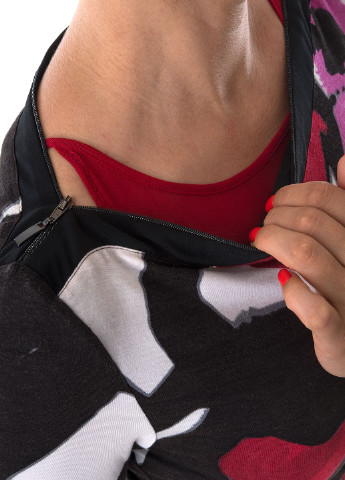 Комбінована кежуал сукня Apanage з абстрактним візерунком