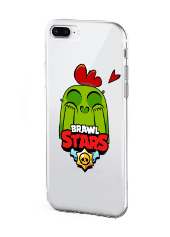 Чохол силіконовий Apple Iphone 7 plus Спайк Бравл Старс (Spike Brawl Stars) (17364-1010) MobiPrint (219288154)