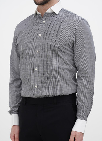 Черная кэжуал рубашка в клетку Ralph Lauren