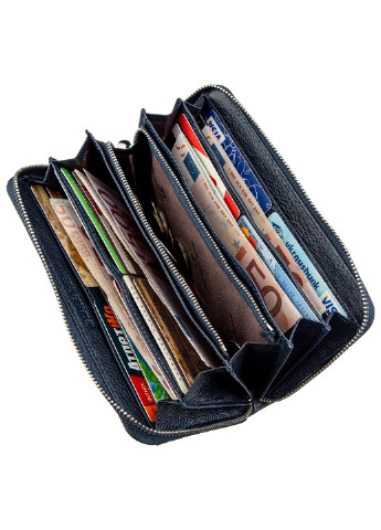 Жіночий шкіряний гаманець-клатч 10х20 см st leather (252127351)