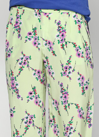 Салатовые кэжуал летние клеш брюки Juicy Couture