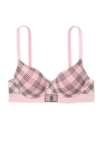 Розовый демисезонный комплект (бюстгальтер, трусики) Victoria's Secret