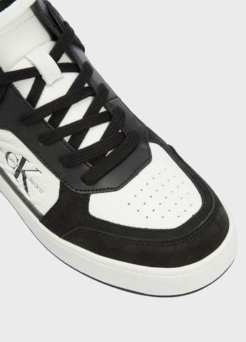 Черно-белые зимние кроссовки Calvin Klein Jeans