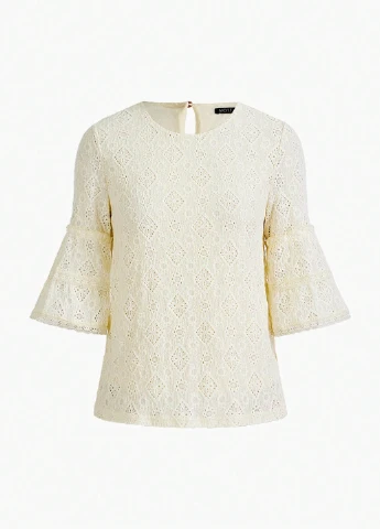 Молочная блуза SHEIN