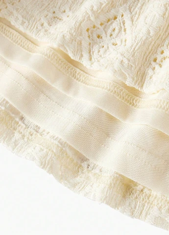 Молочная блуза SHEIN
