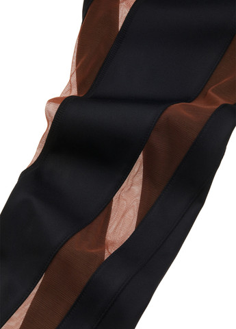 Черные демисезонные леггинсы H&M х Mugler