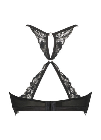 Чёрный бюстгальтер Hunkemoller без косточек альпака