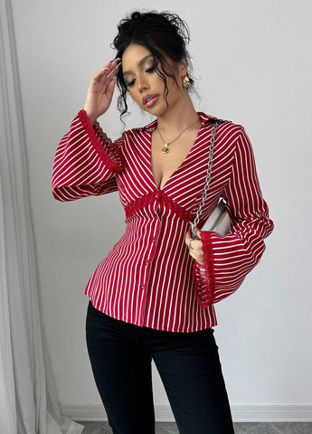 Червона блуза SHEIN