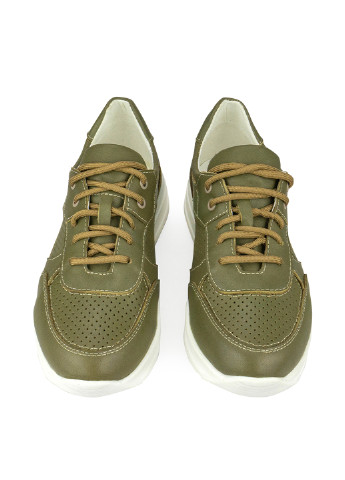 Темно-зеленые демисезонные кроссовки Libero