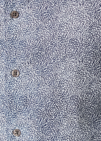 Серо-синяя кэжуал рубашка KOTON