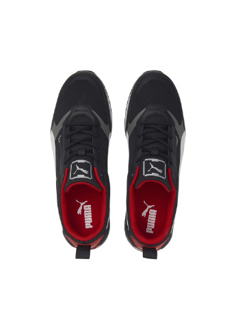 Черные всесезонные кроссовки scuderia ferrari track racer motorsport shoes Puma