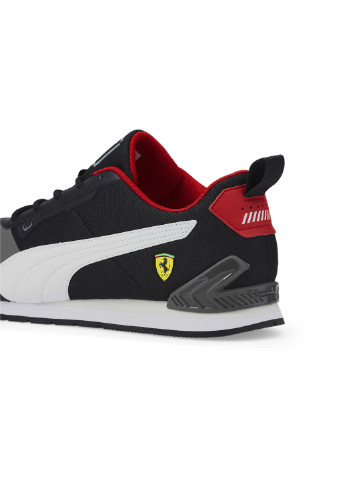 Черные всесезонные кроссовки scuderia ferrari track racer motorsport shoes Puma