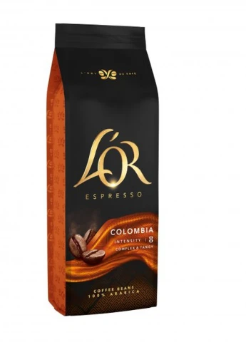 Кава в зернах L`OR Espresso Colombia 500 г Jacobs (254803220)