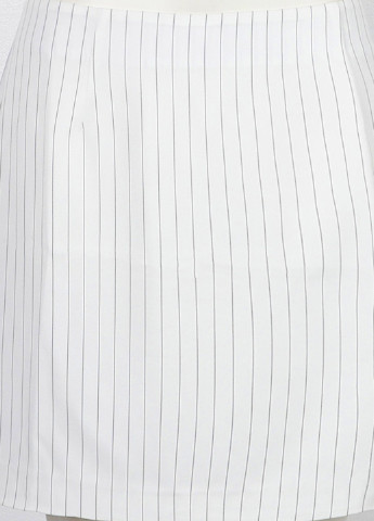 Белая кэжуал в полоску юбка Boohoo
