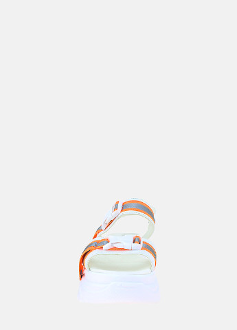 Белые босоножки rl2623 белый-оранжевый El passo
