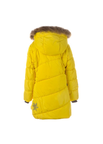Желтая зимняя куртка зимняя rosa 1 Huppa
