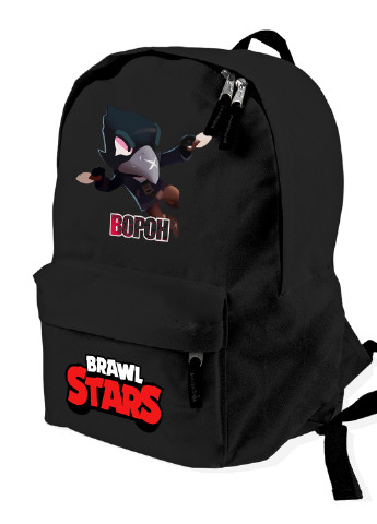Детский рюкзак Ворон Бравл Старс (Crow Brawl Stars) (9263-1023) MobiPrint (217363781)