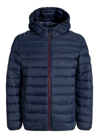 Темно-синяя демисезонная куртка Jack & Jones
