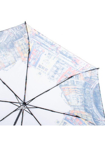 Жіночий складаний парасолька механічний 98 см Art rain (216146360)