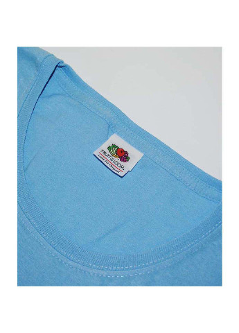 Светло-голубая демисезон футболка Fruit of the Loom 0614200YTXL