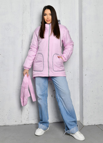 Розовая демисезонная куртка Miledi