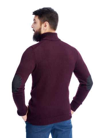 Бордовый демисезонный свитер SVTR