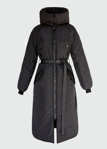 Чорна зимня куртка Gepur