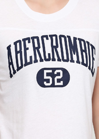 Біла літня футболка Abercrombie & Fitch