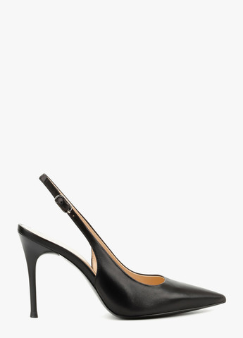 Le'BERDES Туфлі слінгбекі чорний з натуральна шкіра, україна — літо (322646251)