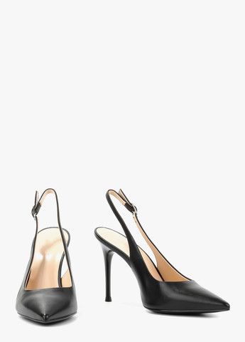 Le'BERDES Туфлі слінгбекі чорний з натуральна шкіра, україна — літо (322646251)