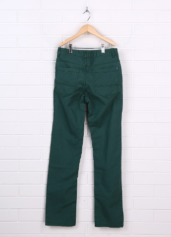 Зеленые демисезонные прямые джинсы Pepperts