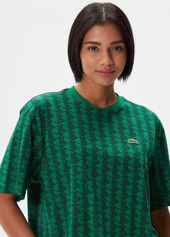 Зелена всесезон футболка Lacoste
