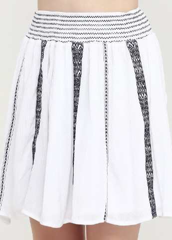 Белая кэжуал в полоску юбка Alya