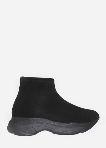 Осенние ботинки rhit053-11-11 черный Hitcher из натуральной замши