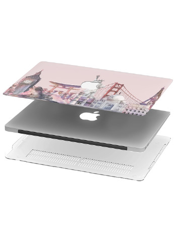 Чехол пластиковый для Apple MacBook Air 11 A1465/A1370 Известные места Мира (Famous places of the World) (6349-2327) MobiPrint (218988182)