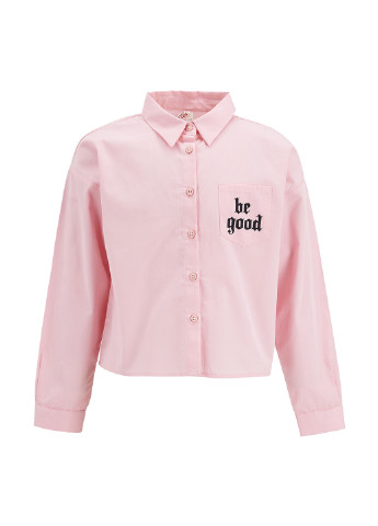Рубашка DeFacto рожева кежуал бавовна