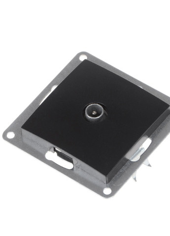 Розетка чорна NB-1TV bk Brille (253967264)