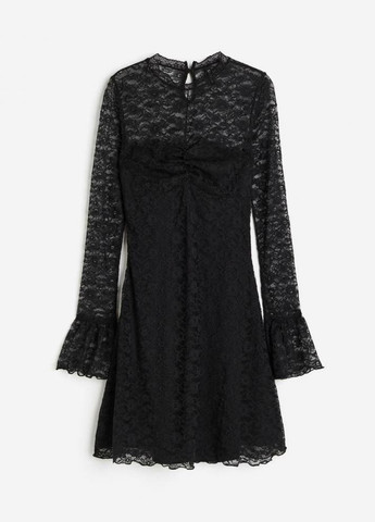 Чорна кежуал сукня футляр H&M однотонна