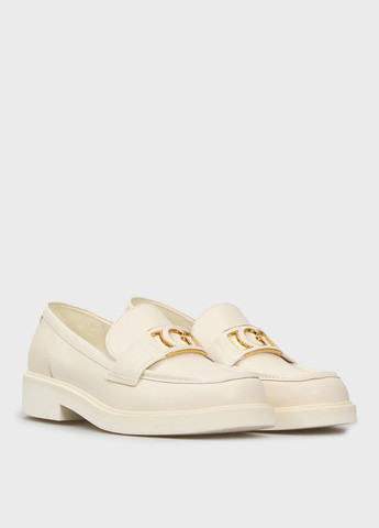Guess Туфли лоферы молочный з натуральная кожа, сша — демисезон (347295623)