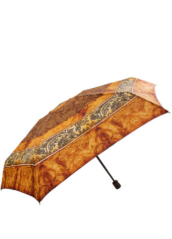 Коричневый складной зонт полный автомат 93 см Zest (197766180)