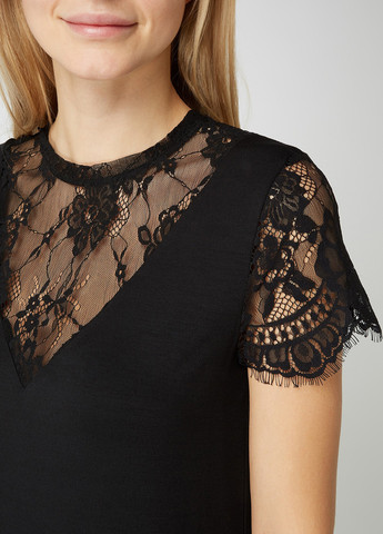 Чорна коктейльна сукня Tigha однотонна